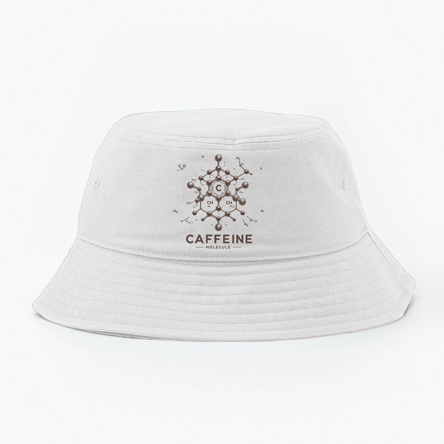 Caffeine Molecule Bucket Hat