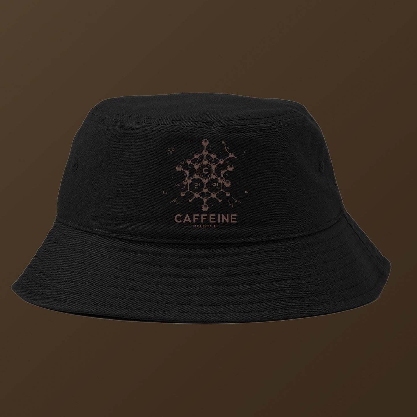 Caffeine Molecule Bucket Hat