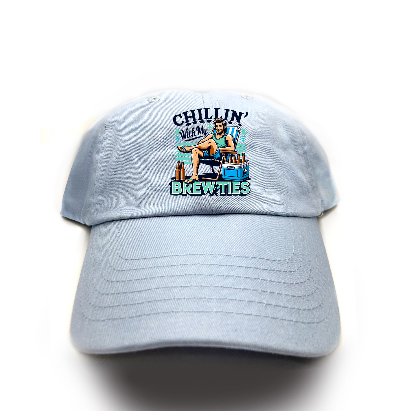 Chillin' With My Brewties Dad Hat