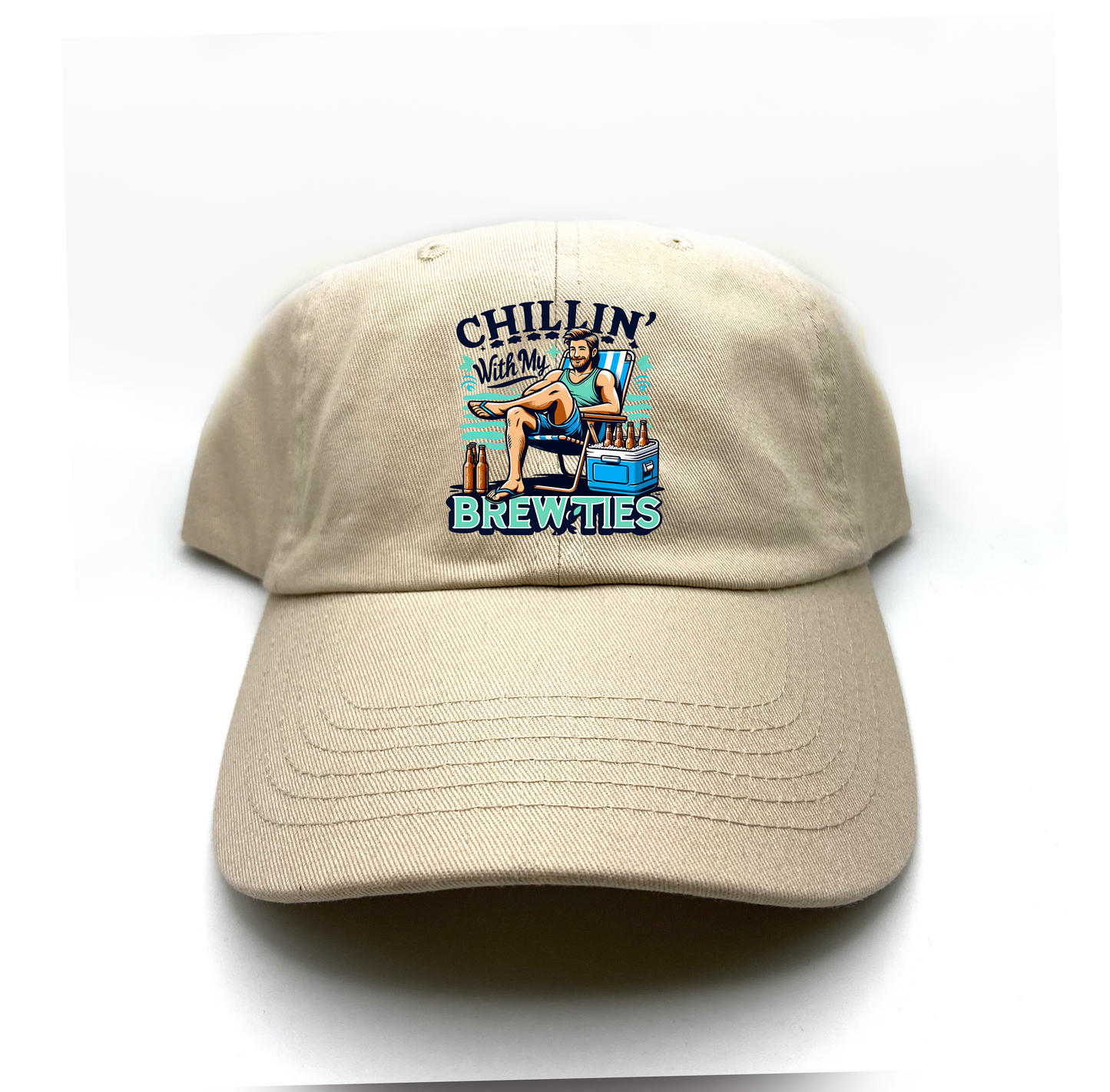 Chillin' With My Brewties Dad Hat
