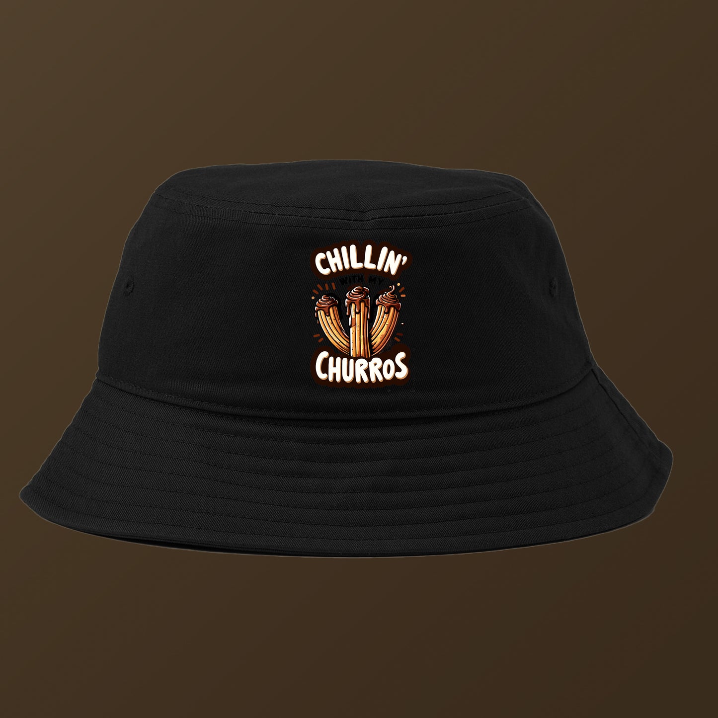 Chillin' with my Churros Bucket Hat