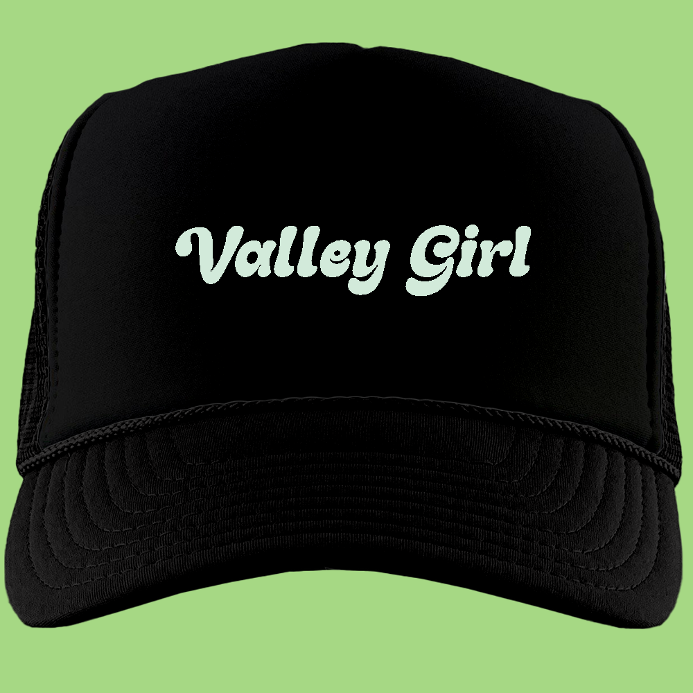 Valley Girl Light Green Foam Trucker Hat