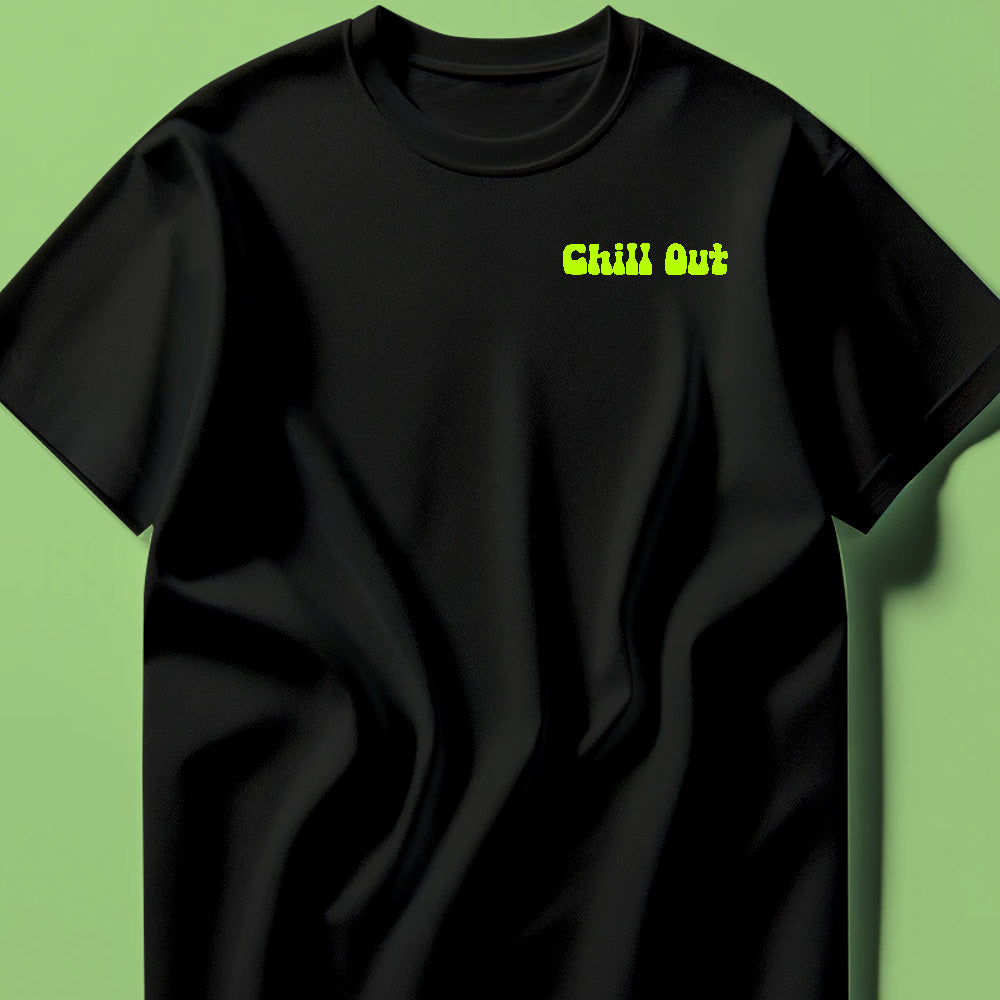 Chill Out Green Tee Shirt