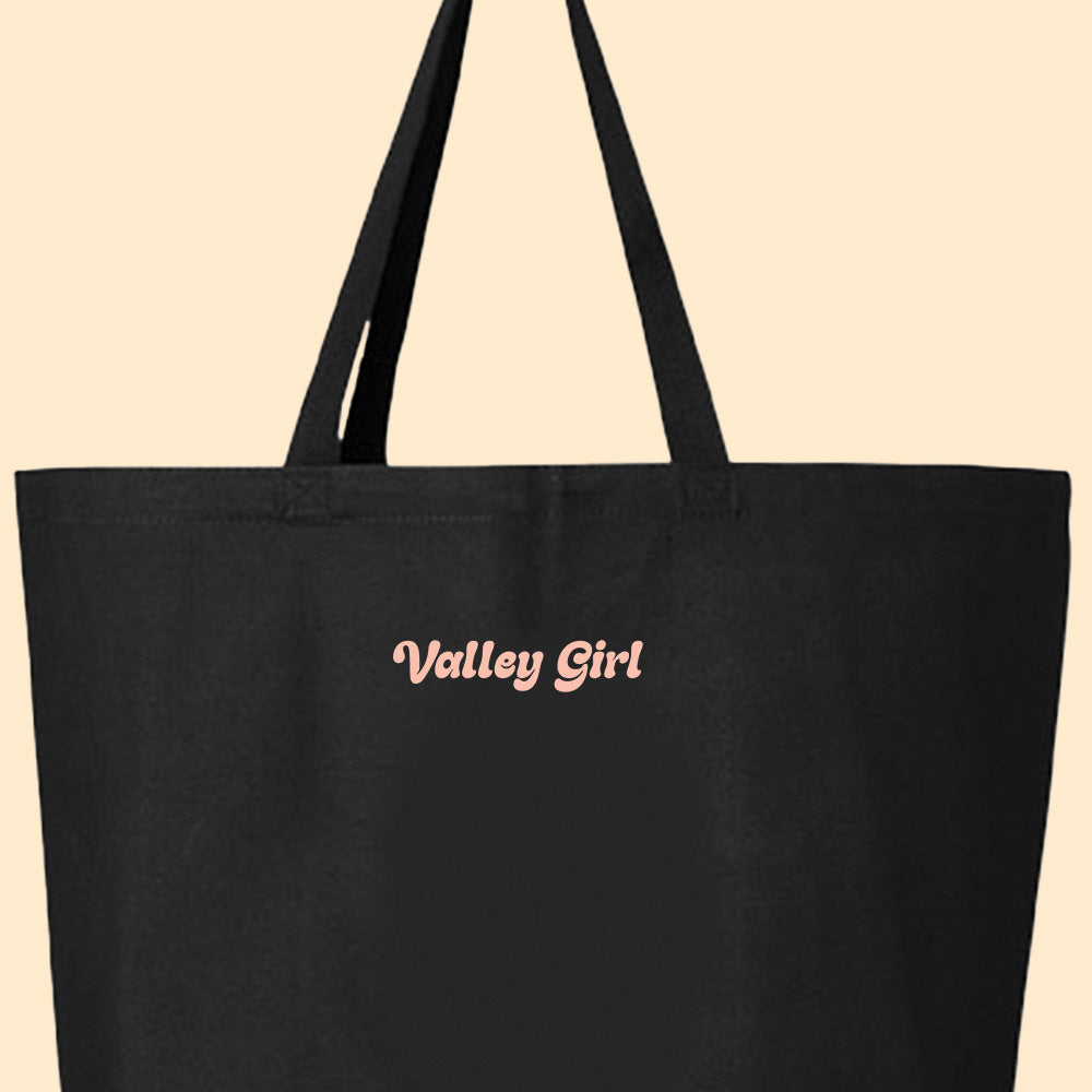 Valley Girl Peach Tote Bag
