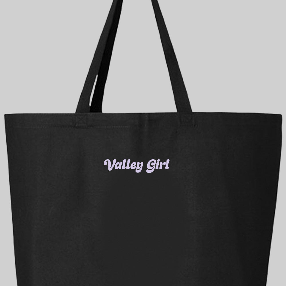 Valley Girl Purple Tote Bag