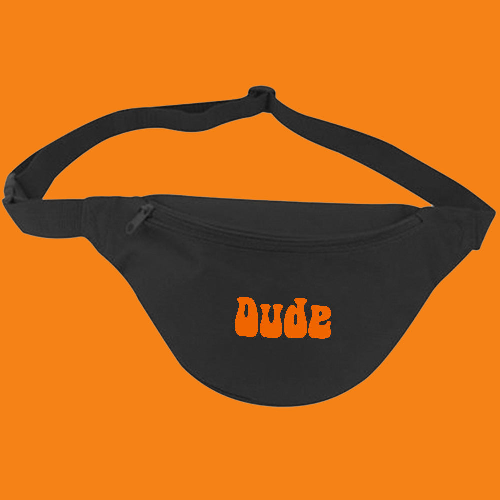 Dude Orange Fanny Pack