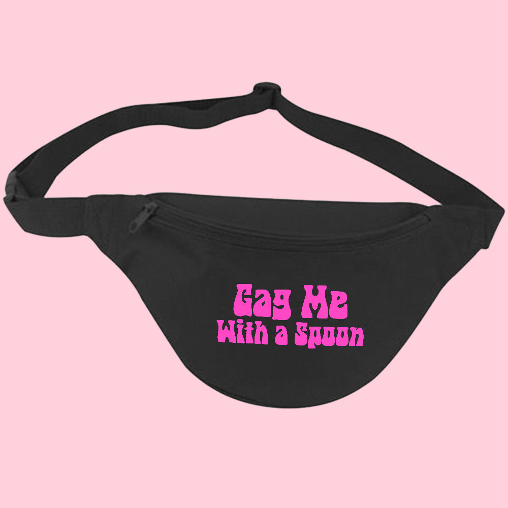 Gag Me With a Spoon Pink Fanny Pack