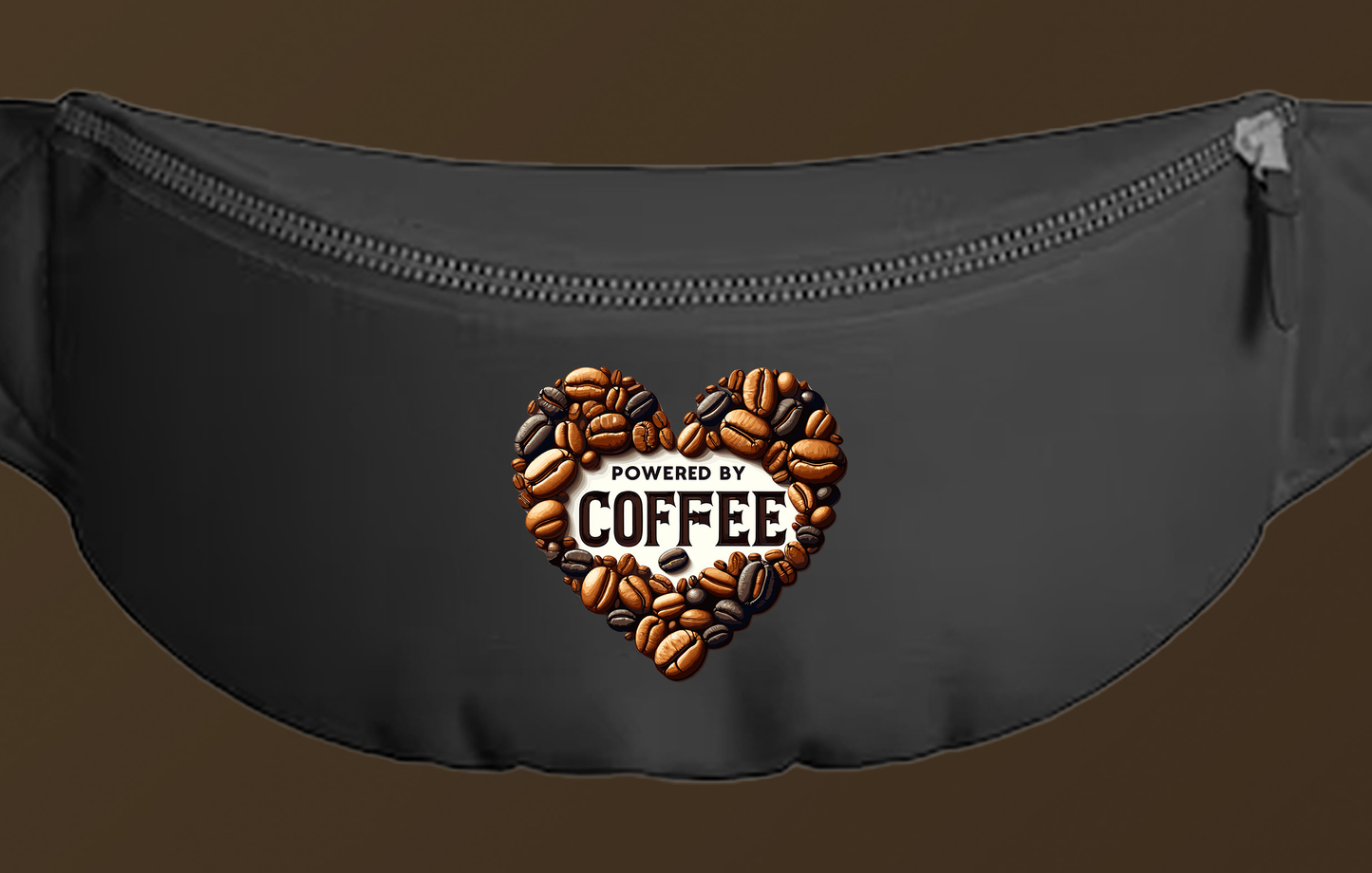 Coffee Bean Pattern Fanny Pack