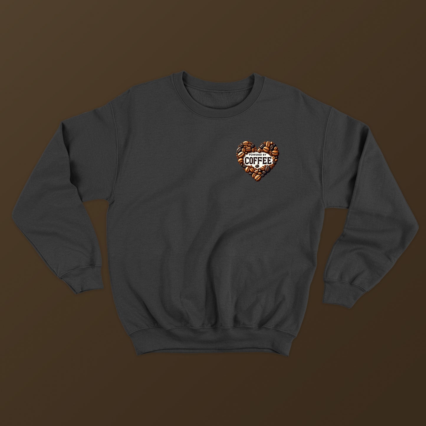Coffee Bean Pattern Sweatshirt