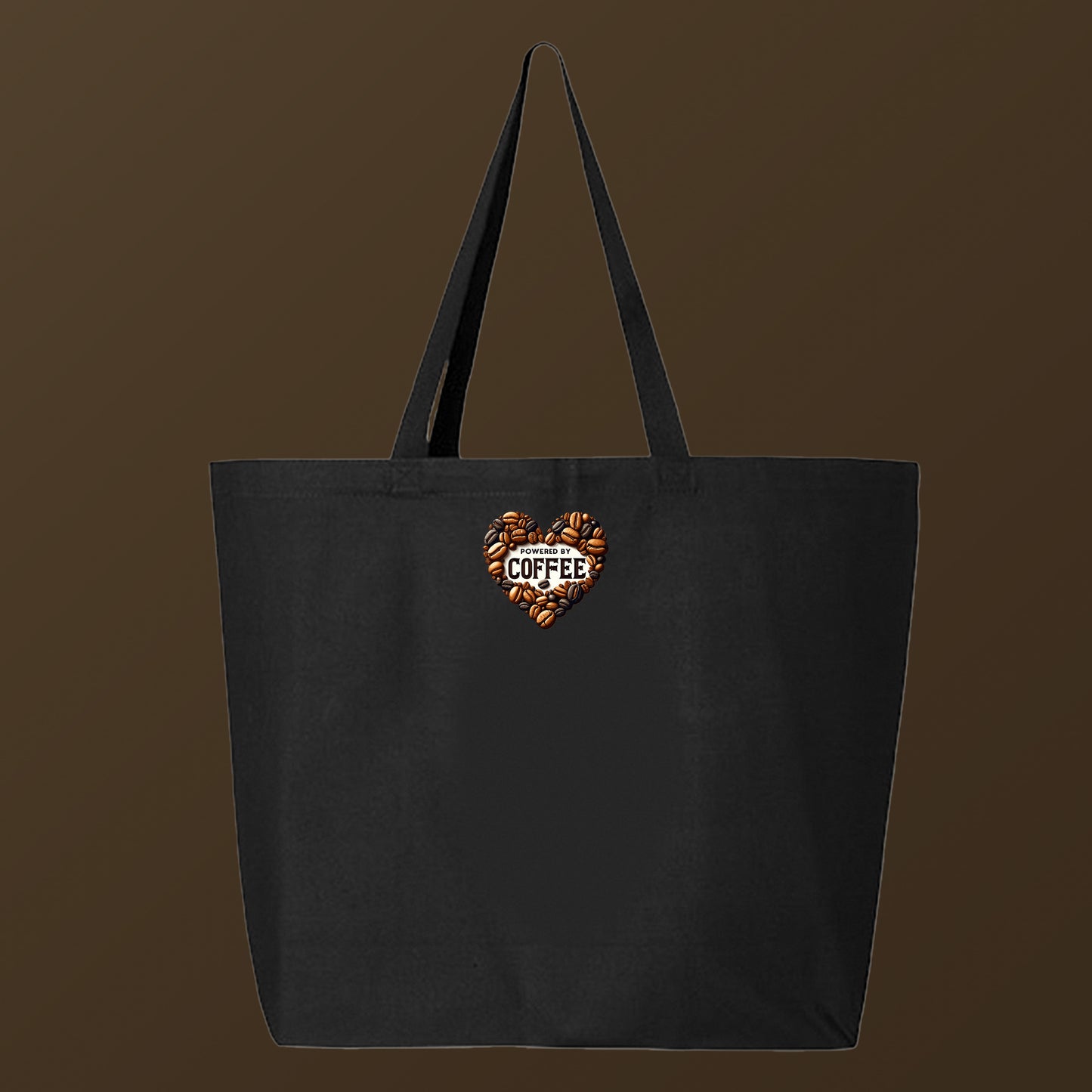 Coffee Bean Pattern Tote Bag