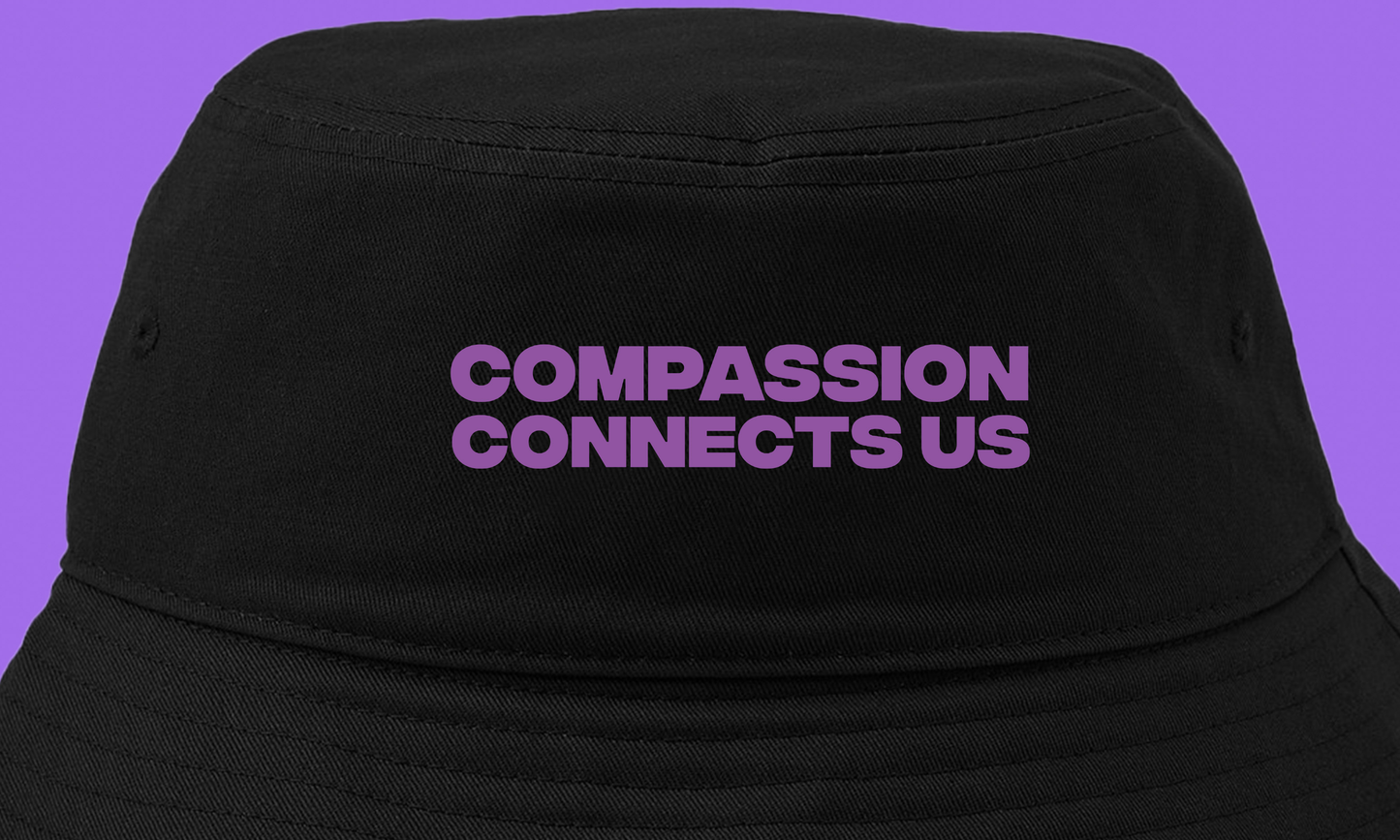 Compassion Connects Us Bucket Hat