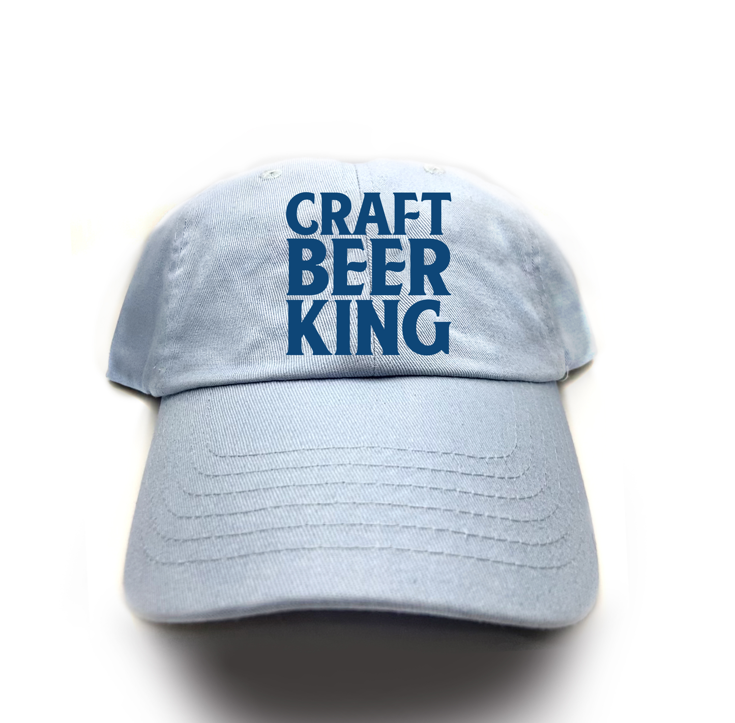Craft Beer King Blue Dad Hat