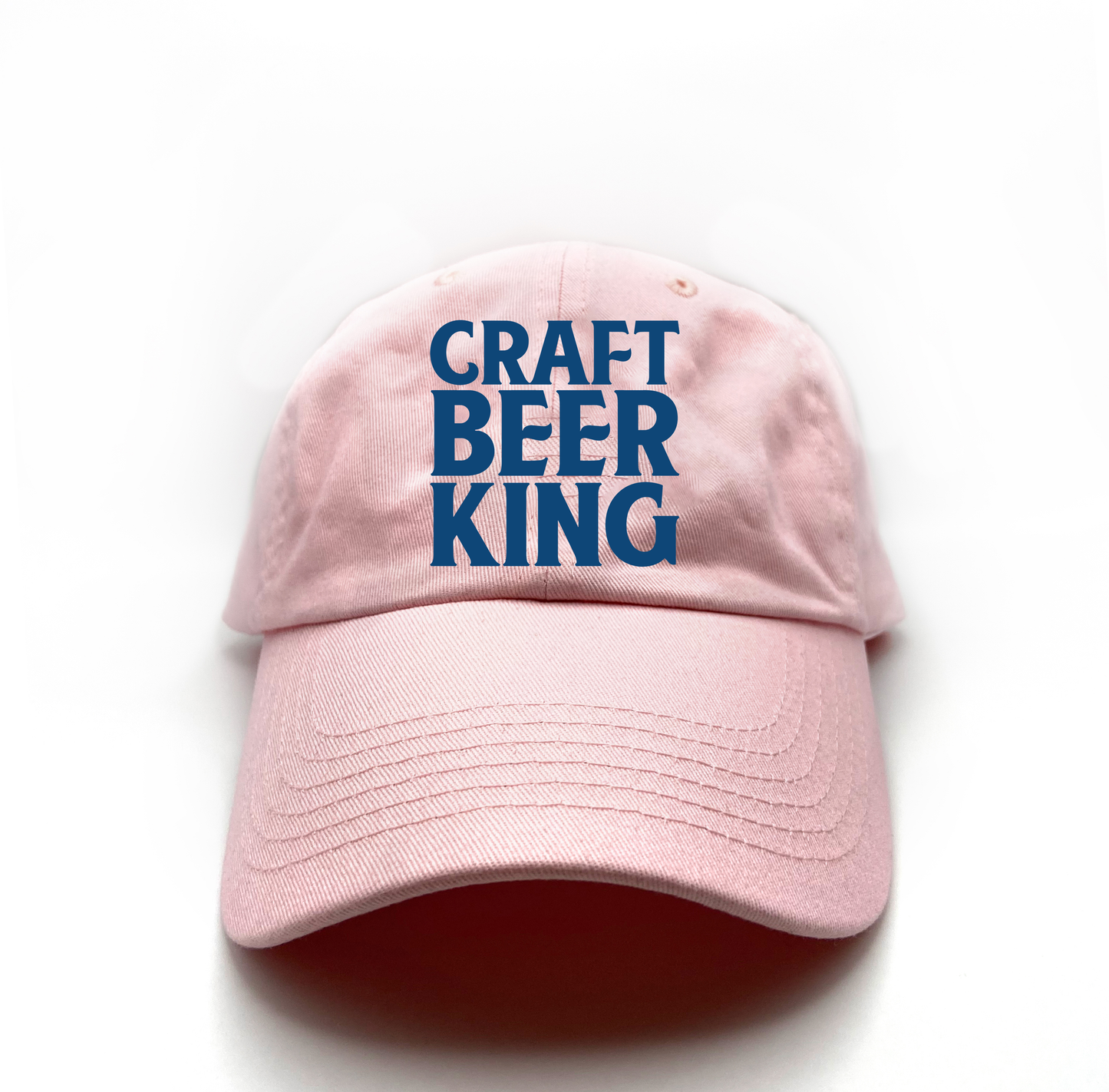 Craft Beer King Blue Dad Hat