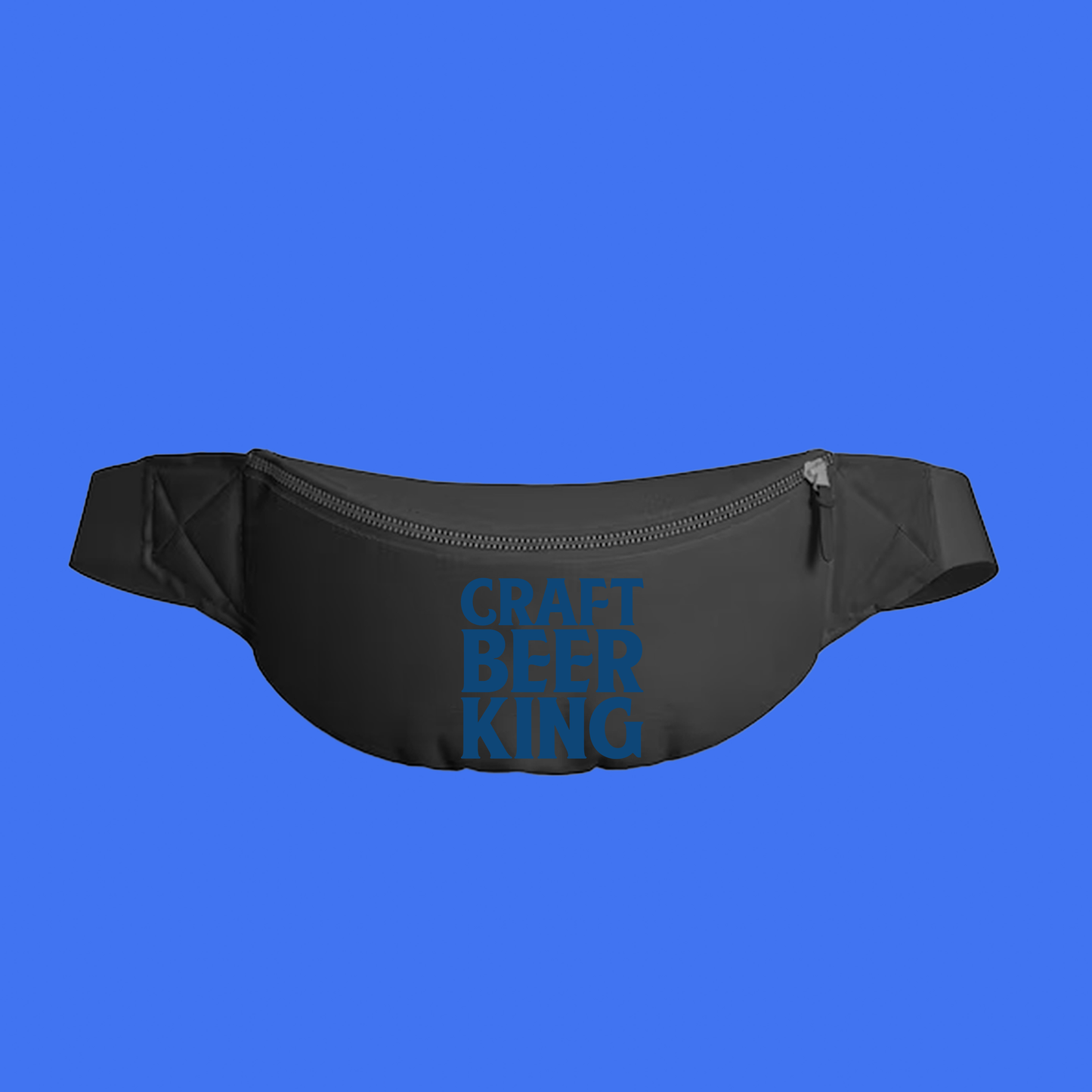Craft Beer King Blue Fanny Pack