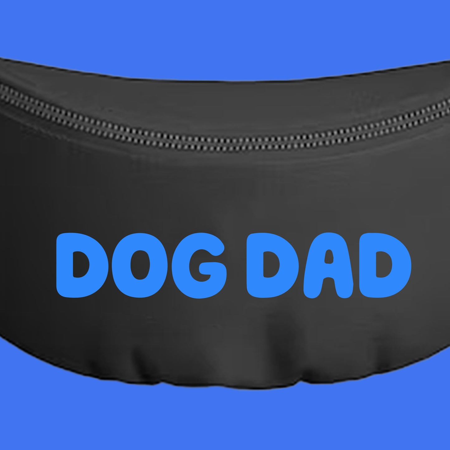 Dog Dad Black Fanny Pack