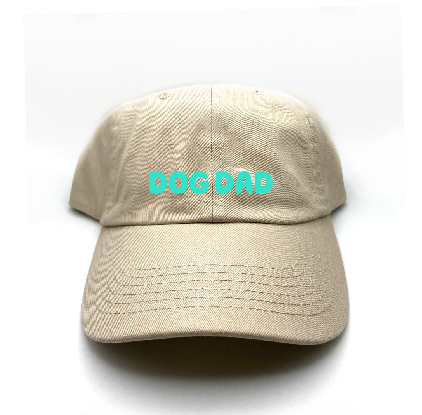 Dog Dad Mint Green Dad Hat