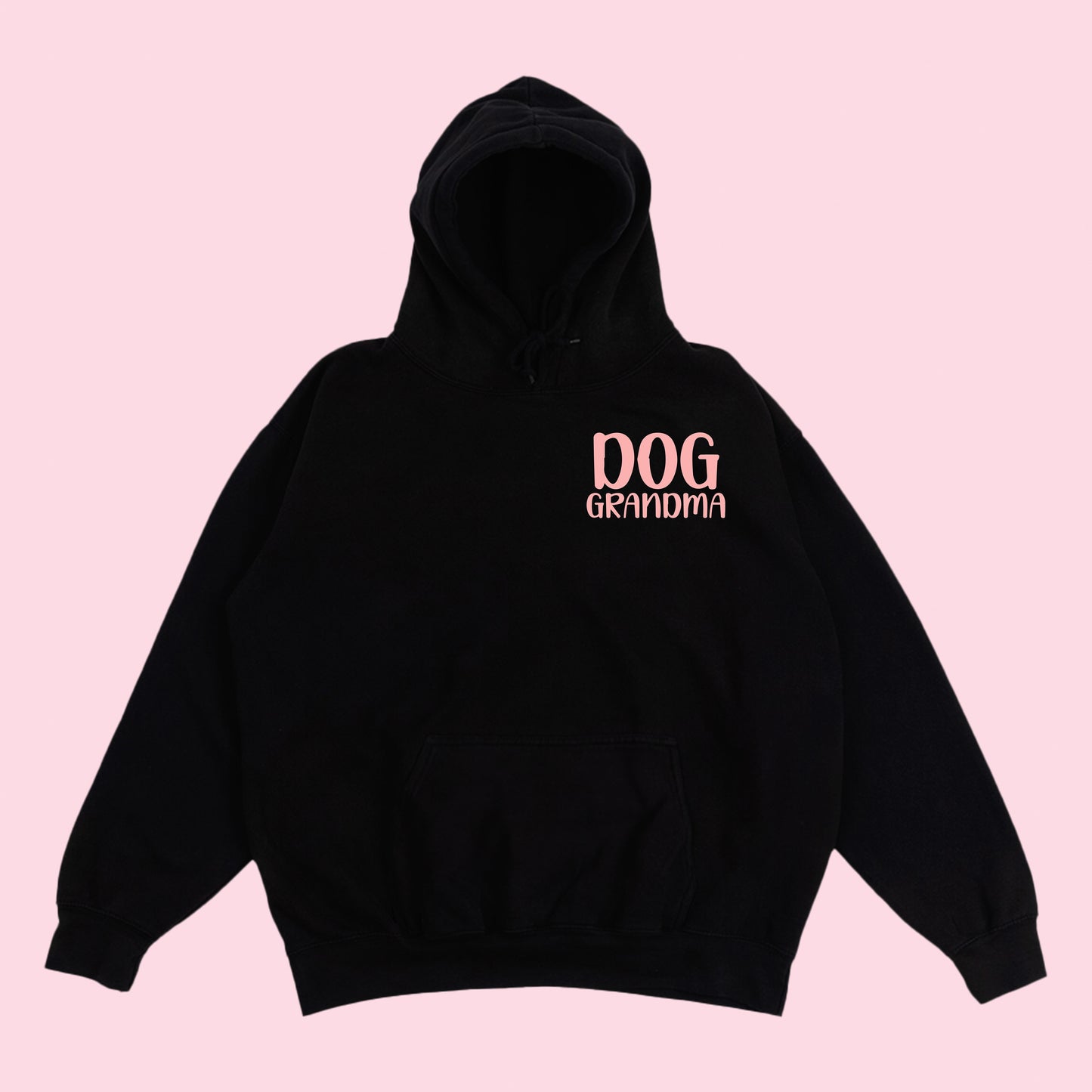 Dog Grandma Light Pink Hoodie