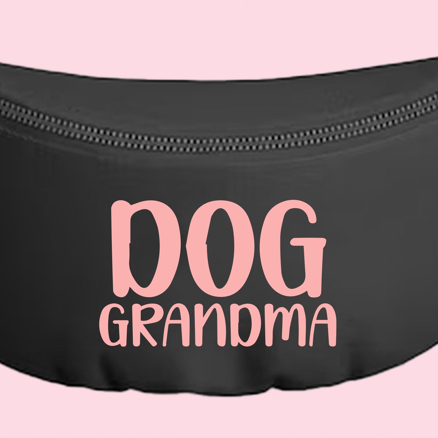 Dog Grandma Light Pink Fanny Pack