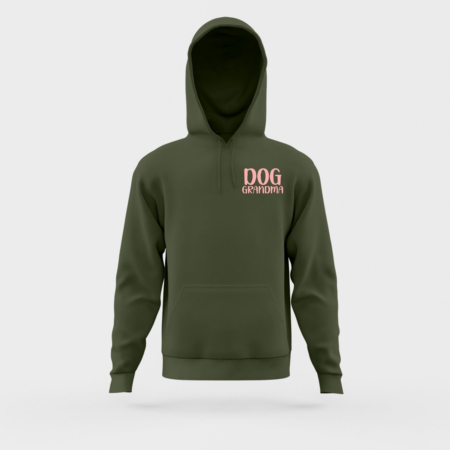 Dog Grandma Light Pink Hoodie
