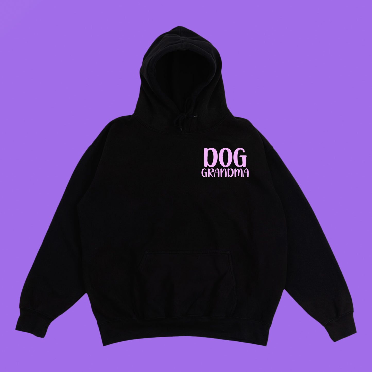 Dog Grandma Light Violet Hoodie