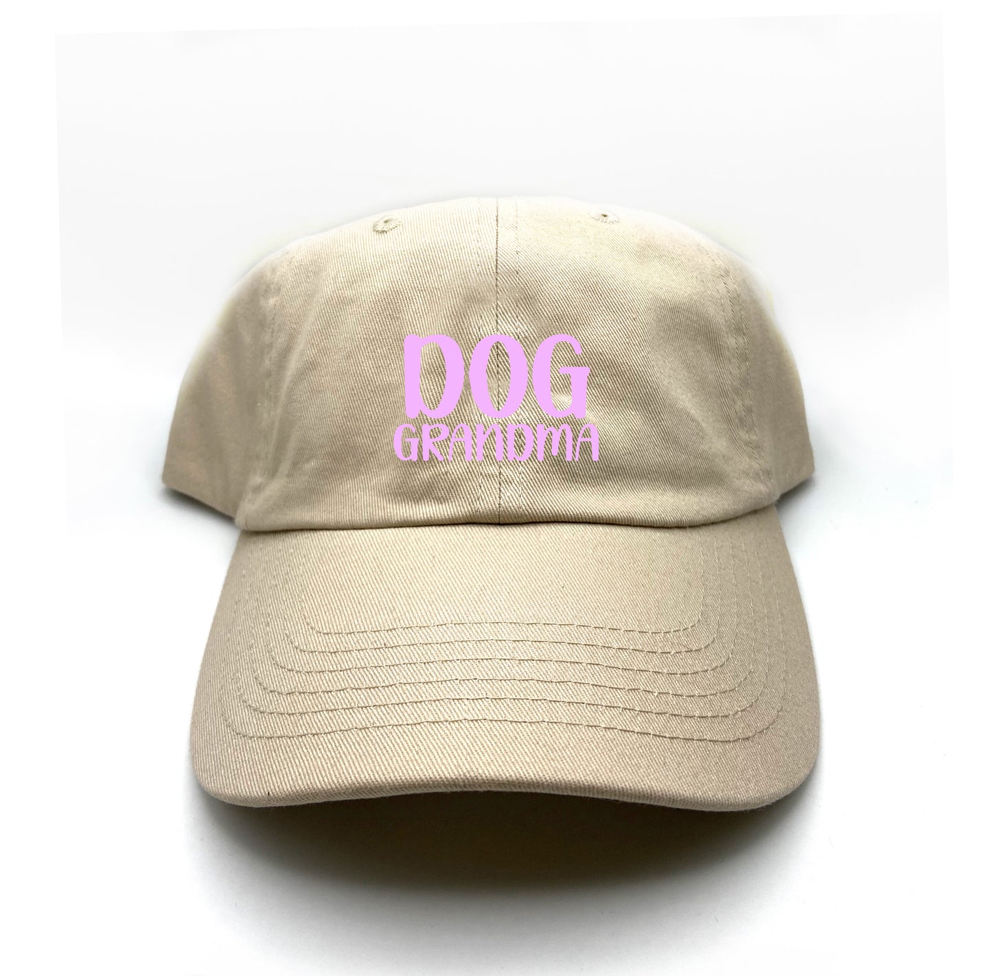 Dog Grandma Light Violet Dad Hat