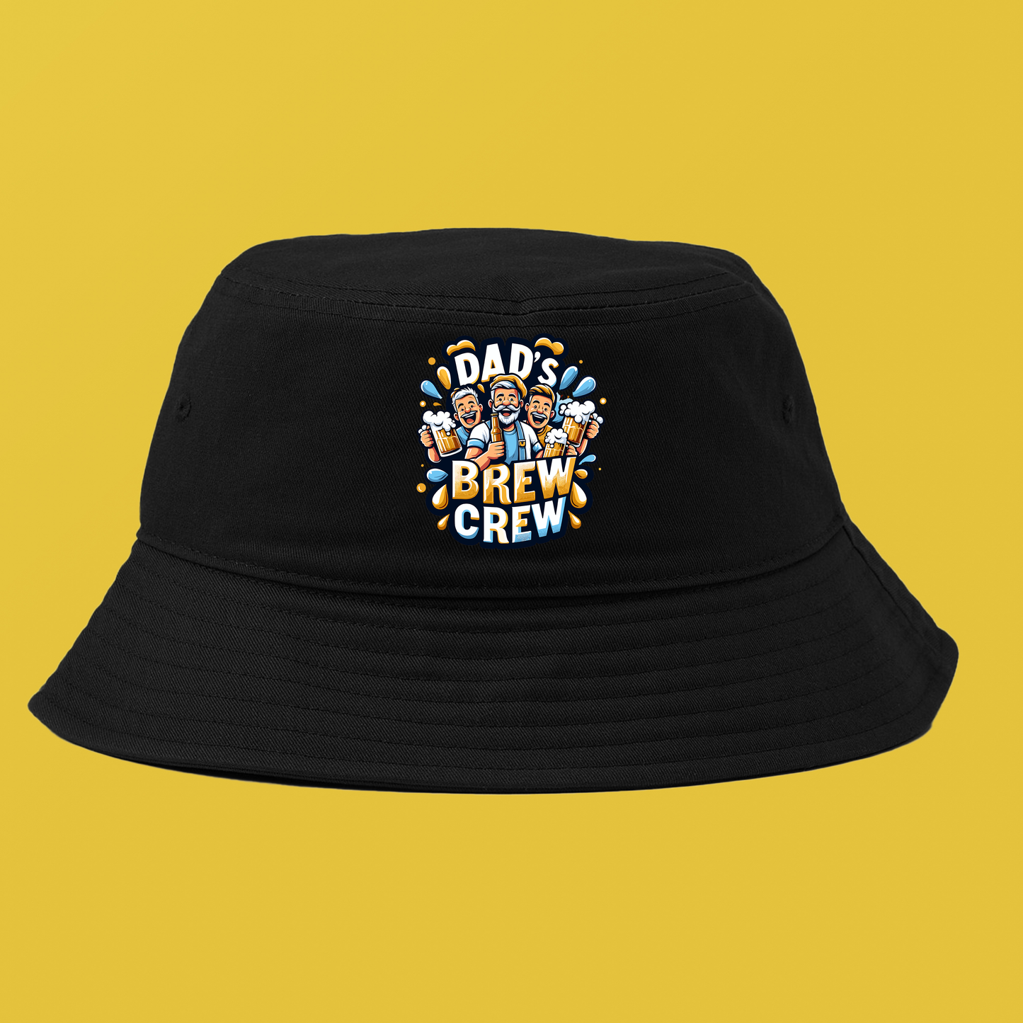 Dad's Brew Crew Bucket Hat