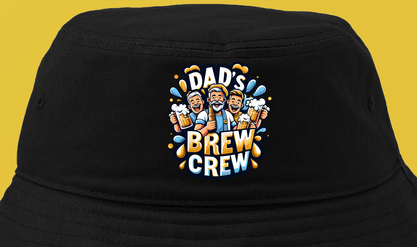 Dad's Brew Crew Bucket Hat