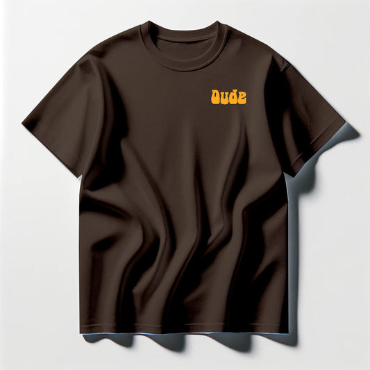 Dude Yellow Tee Shirt