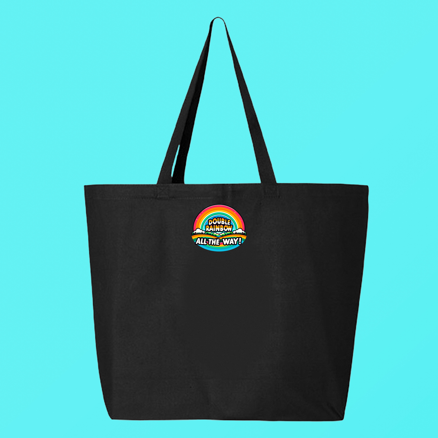 Double Rainbow All the Way Tote Bag