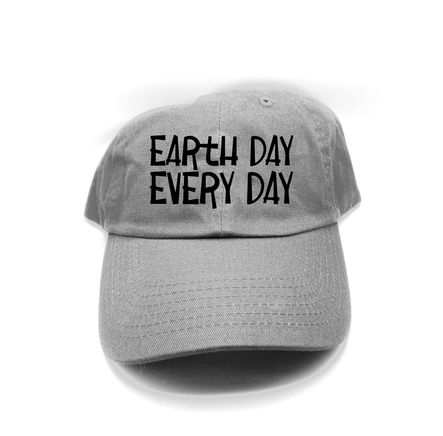 Earth Day Every Day Black Dad Hat