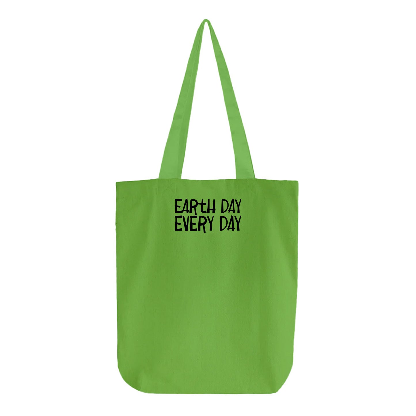 Earth Day Every Day Black Tote Bag