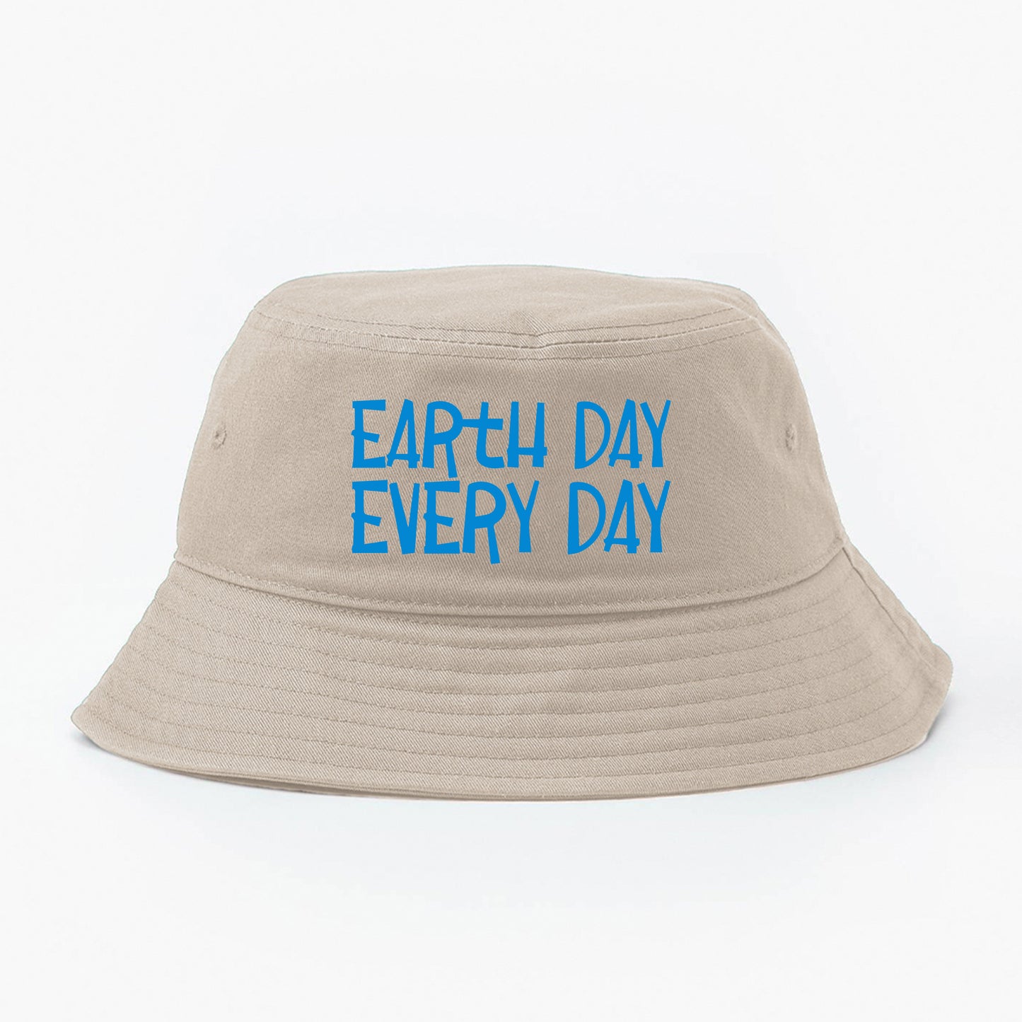 Earth Day Every Day Blue Bucket Hat