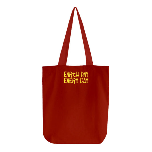 Earth Day Every Day Yellow Tote Bag