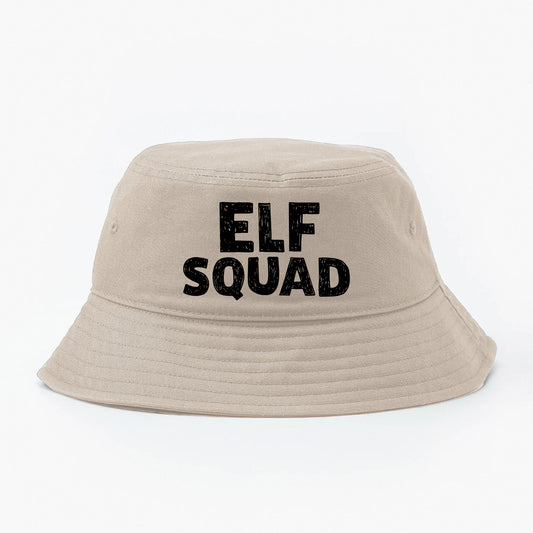 Elf Squad Black Bucket Hat