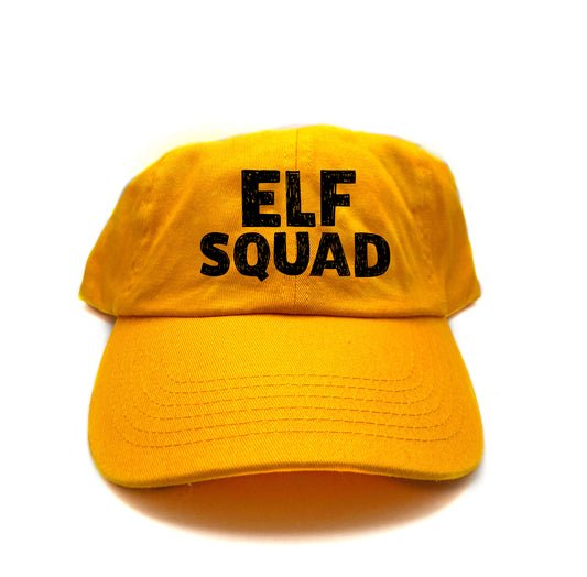Elf Squad Black Dad Hat