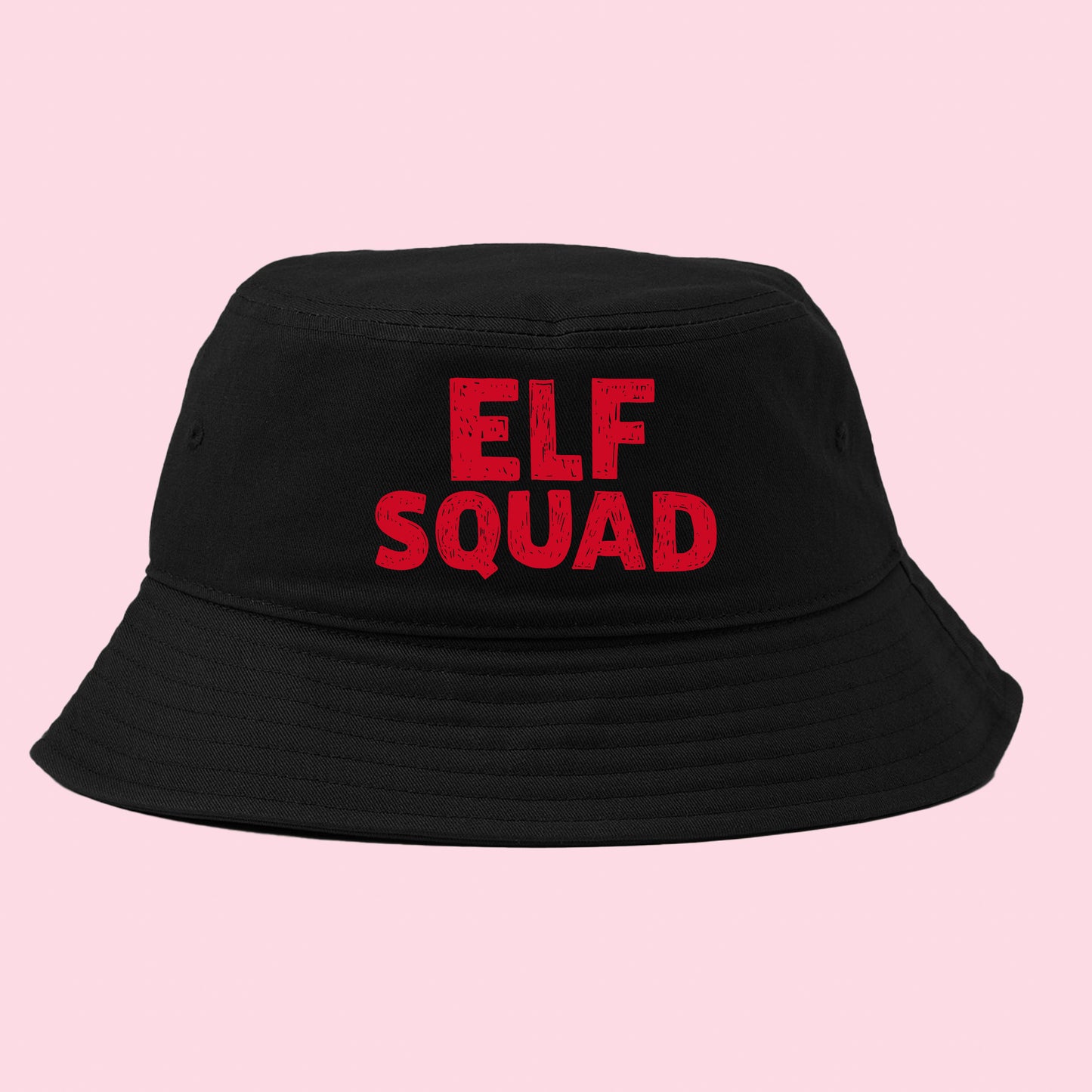 Elf Squad Red Bucket Hat