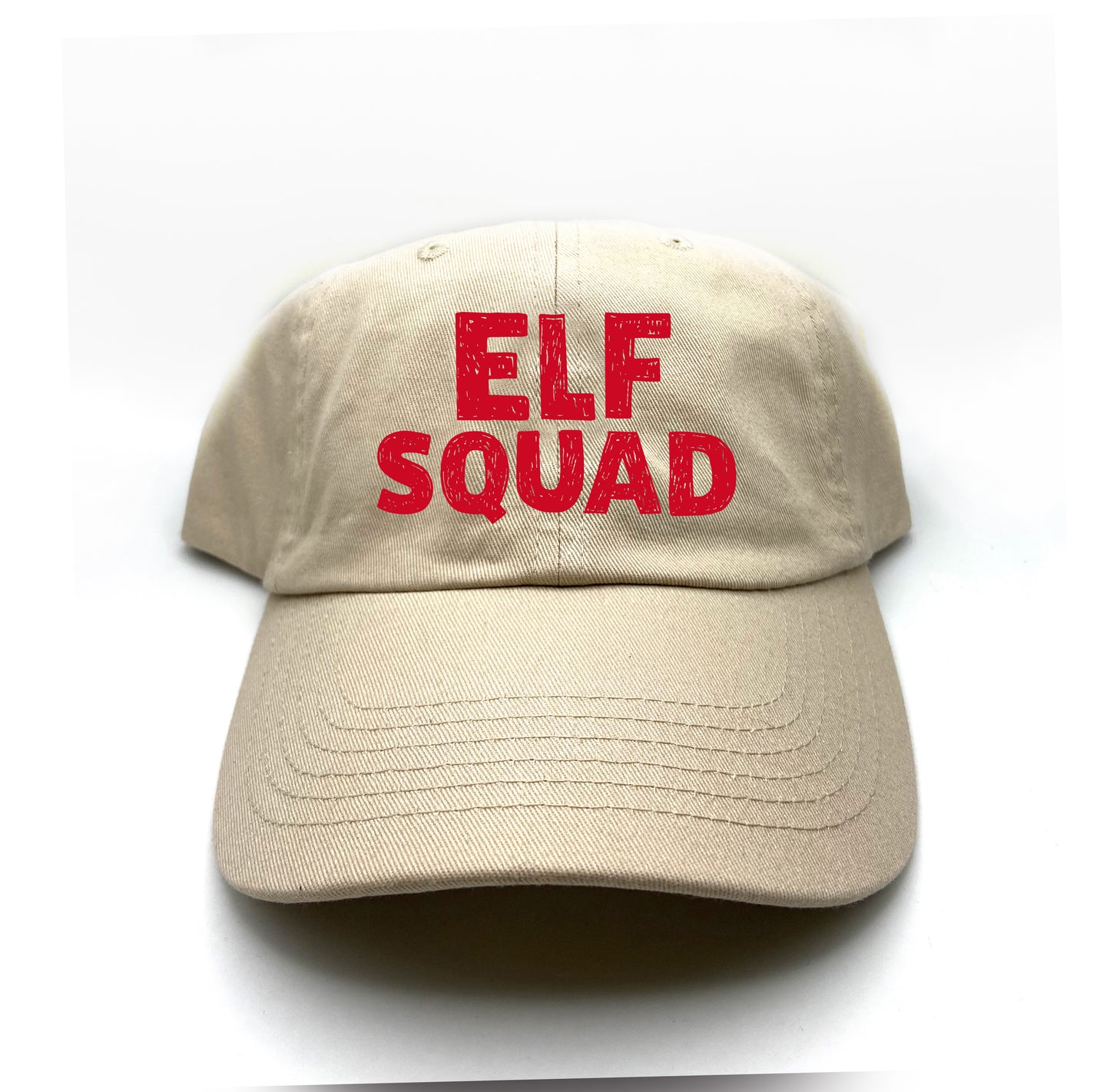 Elf Squad Red Dad Hat