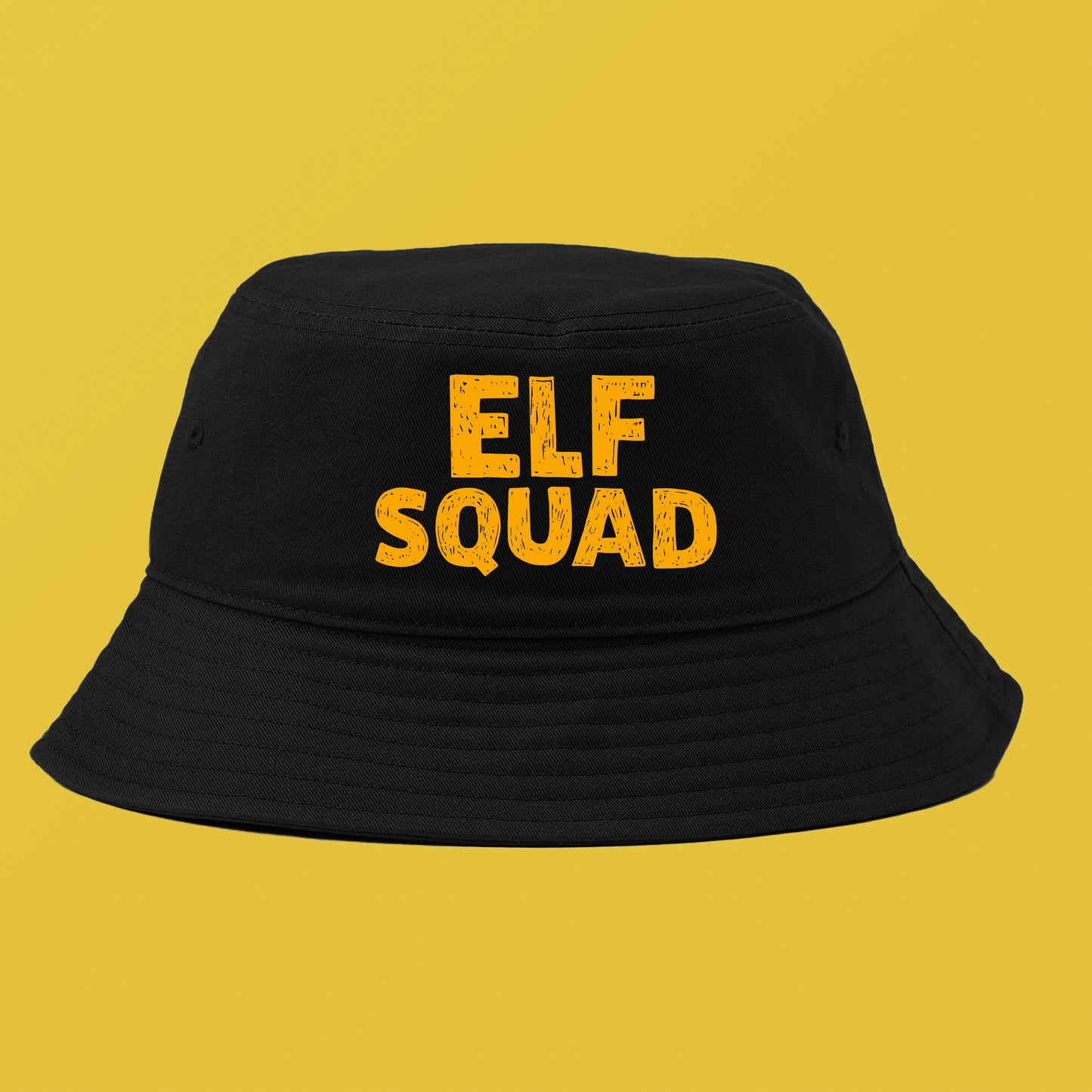 Elf Squad Yellow Bucket Hat