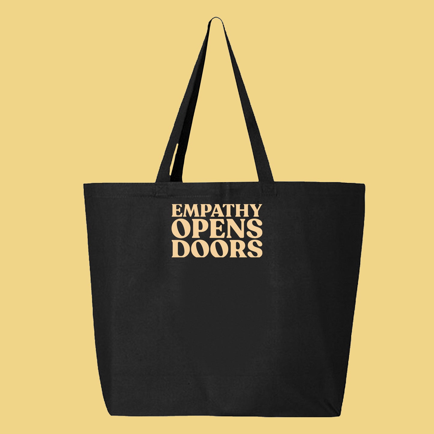 Empathy Opens Doors Tote Bag