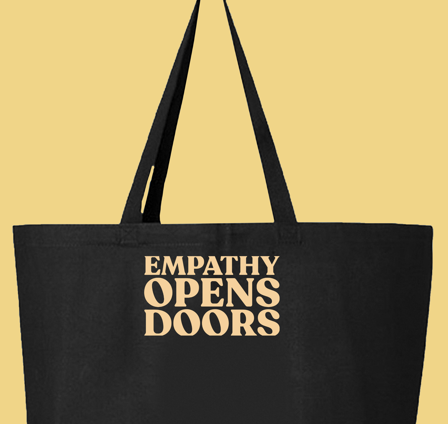 Empathy Opens Doors Tote Bag