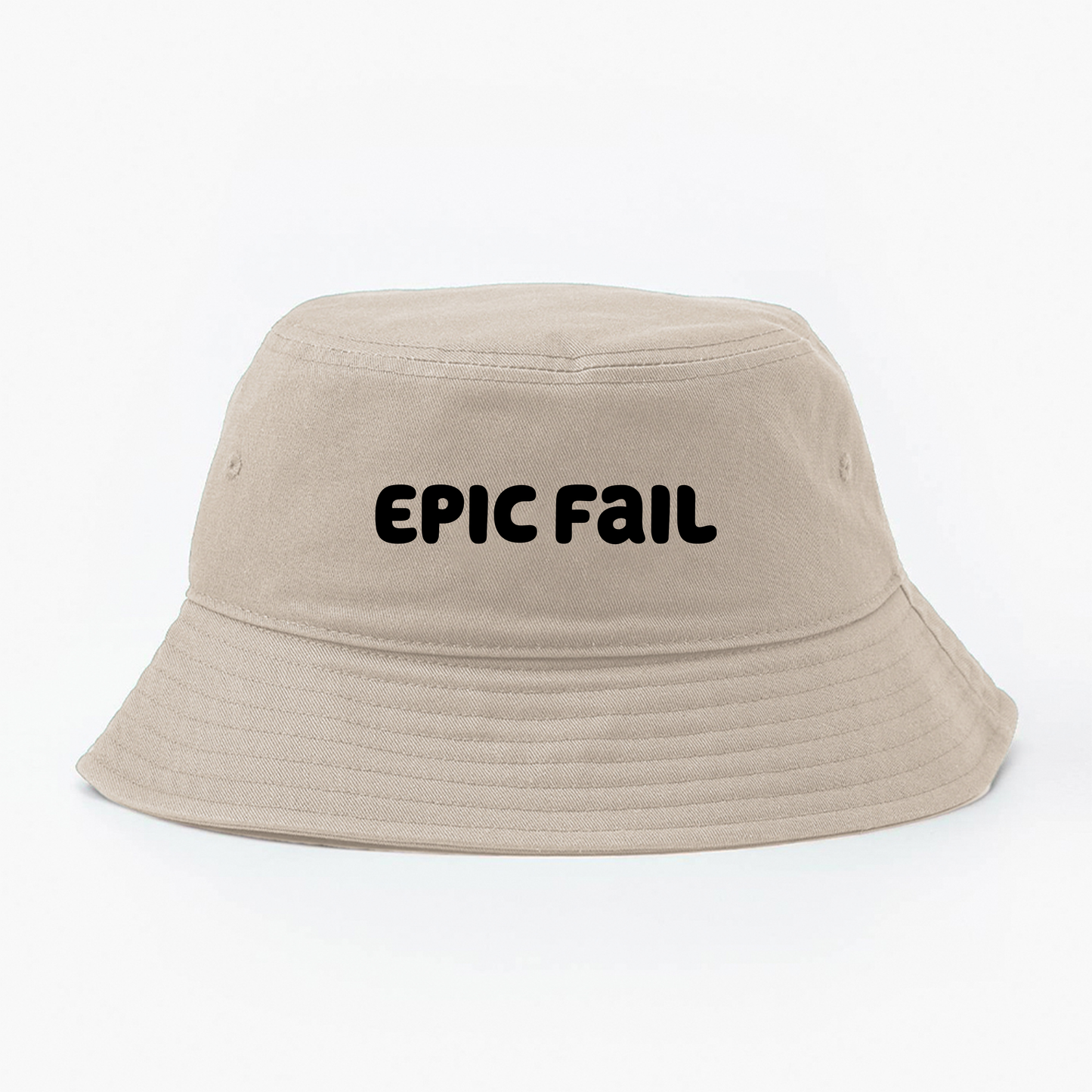 Epic Fail Black Bucket Hat