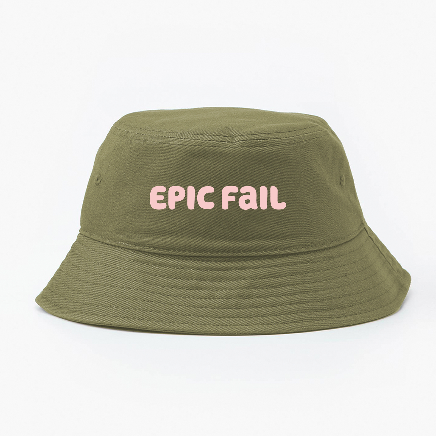 Epic Fail Pink Bucket Hat