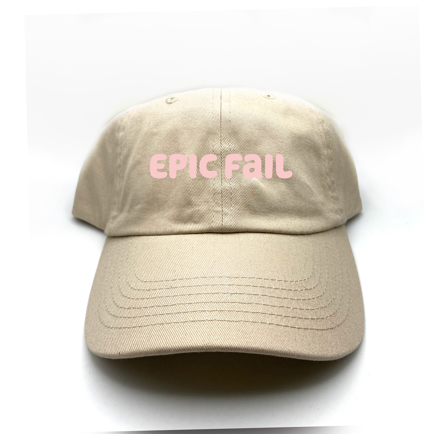 Epic Fail Pink Dad Hat