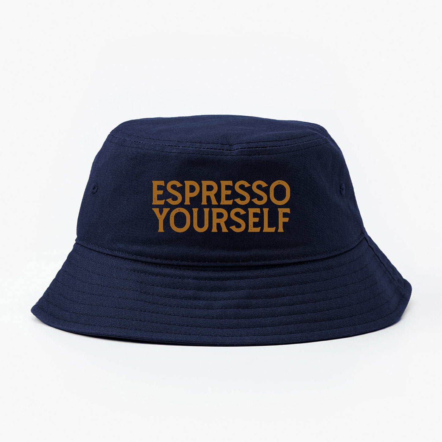 Espresso Yourself Brown Bucket Hat