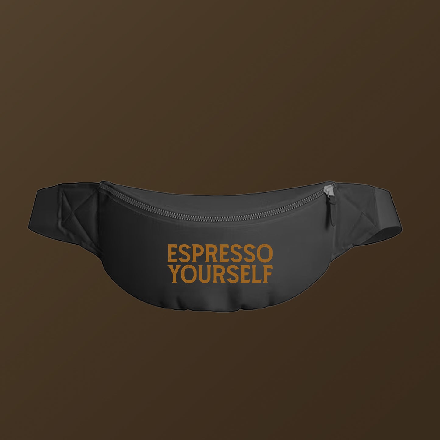 Espresso Yourself Brown Fanny Pack