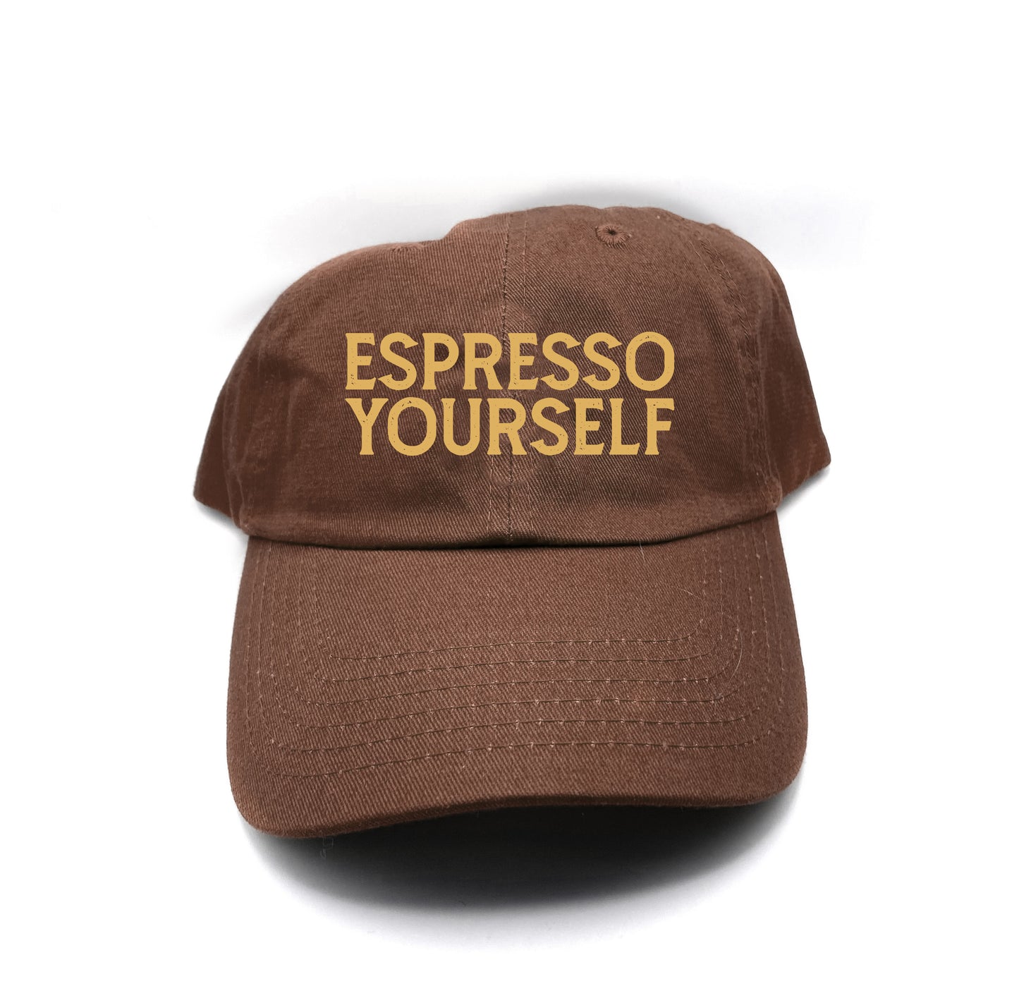 Espresso Yourself Peach Dad Hat