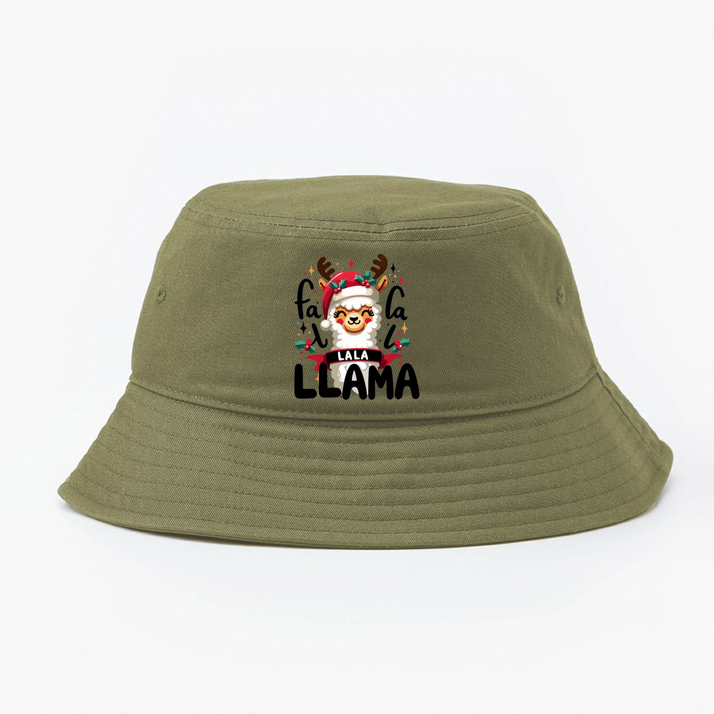 "Fa La La Llama" Bucket Hat