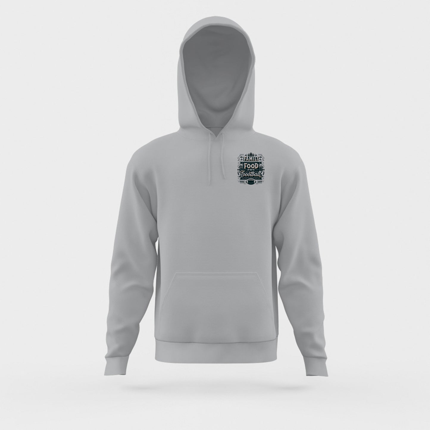 Family, Food, Football Hoodie