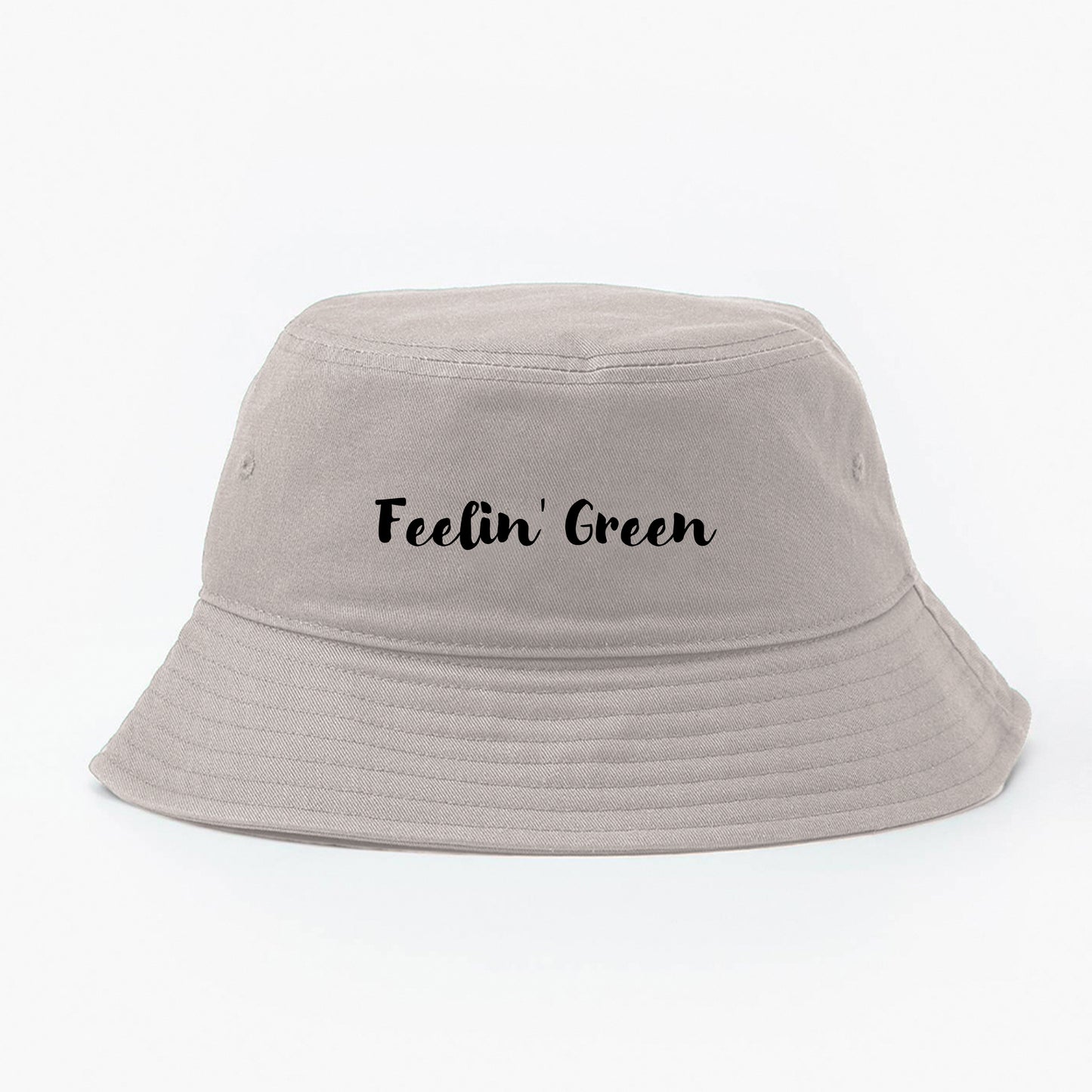 Feelin' Green Black Bucket Hat