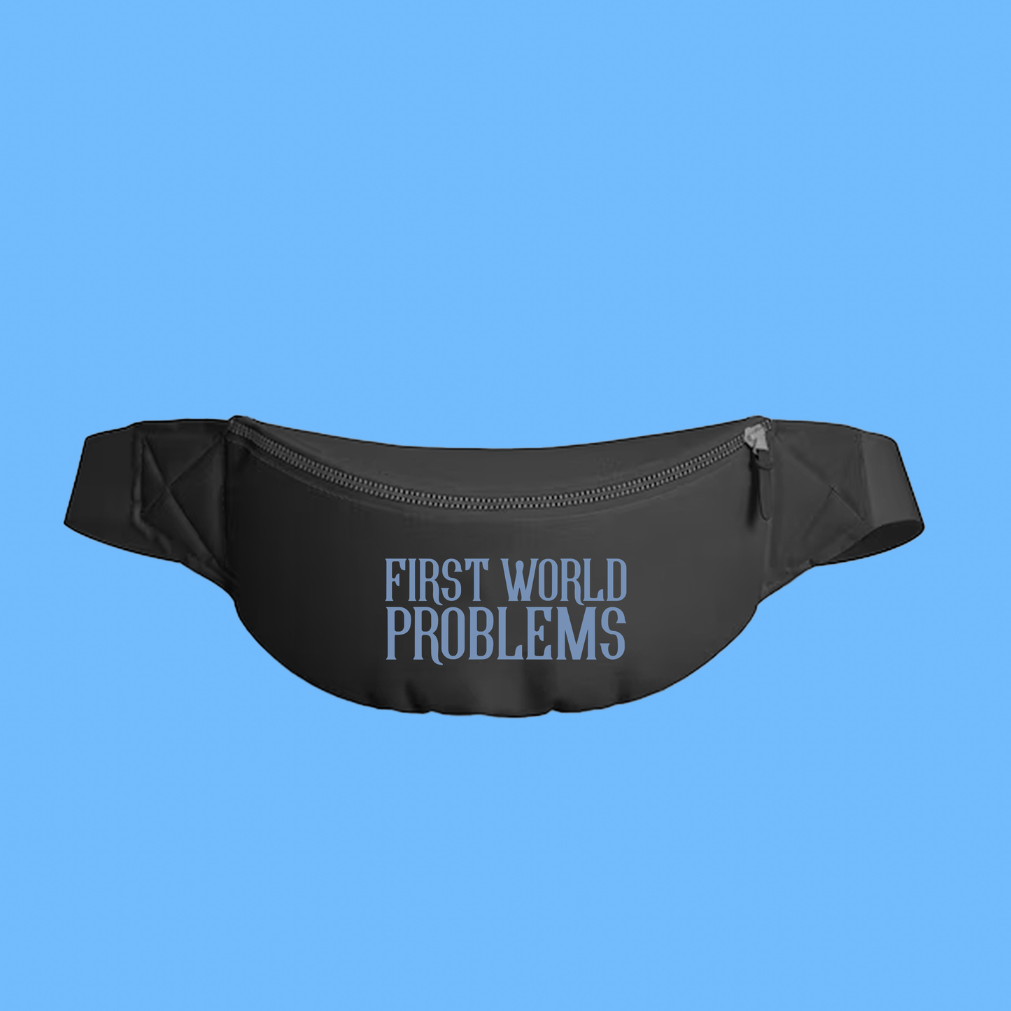 First World Problems Blue Fanny Pack